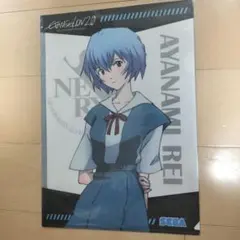 エヴァンゲリオン　綾波レイ　クリアファイル エヴァンゲリオンクリアファイル 綾波レイ ロングヘア アクリル