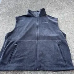 【某有名人着用】　00sコロンビアベスト雰囲気　鬼フェード　刺繍タグ