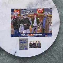 【梱包済】にじさんじ　すき家　せめ4 トレーシート　カード1枚