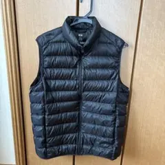 UNIQLO ULTRA LIGHT DOWN ダウンベスト L ブラック
