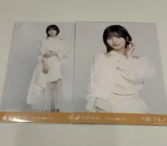 乃木坂46 生写真 中西アルノ ビッグボウタイブラウス