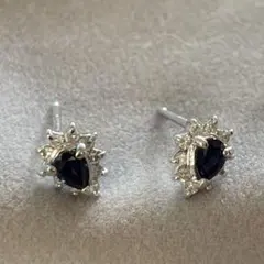ジュエリーマキ Pt950 天然サファイア0.39ct ダイヤモンド0.10ctのサムネイル