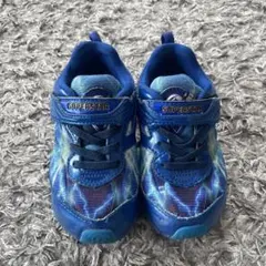 MOONSTAR SUPERSTAR 青 キッズスニーカー　16cm(2E)