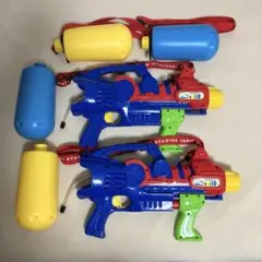 USJ ユニバ　水鉄砲　ウォーターシューター　変えボトル2個セット