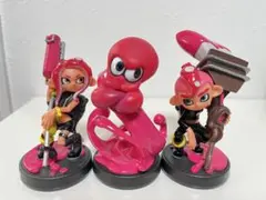 Splatoon　amiibo　タコ スプラトゥーン　アミーボ　3体セット