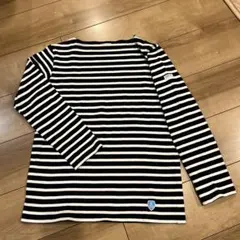 orcival バスクシャツ　 ブラック✖️ホワイト