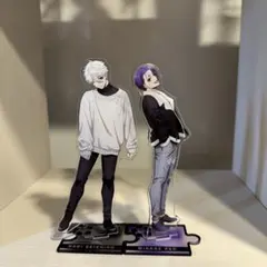 ブルーロック　ラウワンコラボ　アクリルスタンド　凪＆玲王セット　ROUND1