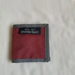mont-bell コインケース 小銭入れ レッド