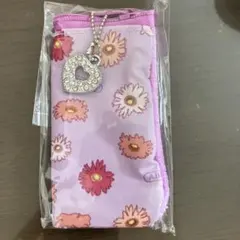 ABISTE 花柄ポーチ ハートストラップ付きのサムネイル