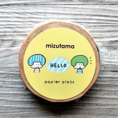 (*˙˘˙*)”ꕤ* mizutamaさん おかっぱちゃん マスキングテープのサムネイル