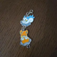 韓国限定　ポケモン　ポップアップ　パチリス パモ　キーリングチャームのサムネイル