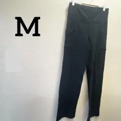 一点もの✨️【M】カジュアルパンツ ブラック シンプル おしゃれ ウエストゴム