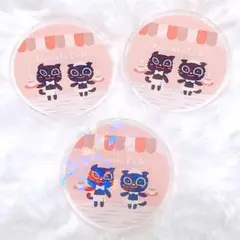 【匿名配送】キヨくじ アクリルバッジ レアホロ入り 3点セットのサムネイル