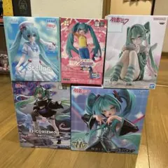 初音ミク フィギュア 6体セット - メルカリ