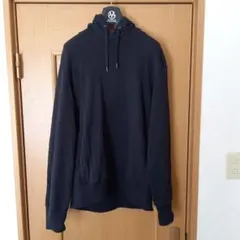 ユニクロ　プルオーバー　コットン100%　Lサイズ　黒　美品