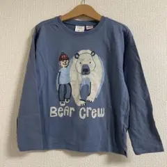 ZARA クマプリント 長袖カットソー 5-6歳