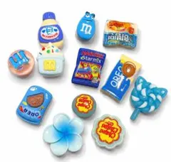お菓子 食べ物系 ジビッツ 12個セット クロックス サンダル デコ