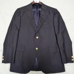 J.PRESS ジェイプレス 紺ブレ 金ボタン ペピンメリノ 34L S〜M相当