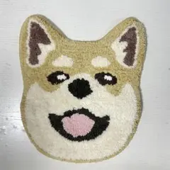 【美品】柴犬のお顔マット♡︎ʾʾ