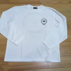 新品☆コムサイズム　白　サークルプリント長袖Tシャツ140㎝のサムネイル