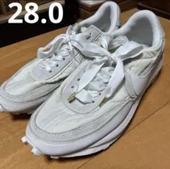 【美品】sacai × Nike LDV Waffle Triple White