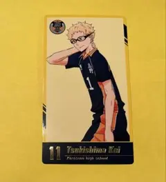 ◉ ハイキュー展 月島蛍 トレーディングチケット風カード