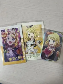 プロセカ ボーカロイド 鏡音リン エピカ箔押し 缶バッジ