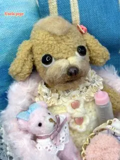 プードルbaby着せ替えぬいぐるみOOAK