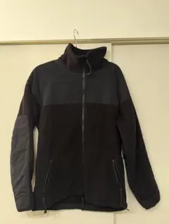 フリースジャケット 黒