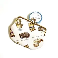 フランシュリッペ　ねこ図鑑　ストール　リバーシブル　大判　ユキエモン　猫 franche lippee - フランシュリッペ ねこ図鑑 ストール リバーシブル