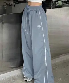 SHEIN DAZY レディースワイドレッグパンツ