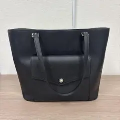 MICHAEL KORS レザートートバッグ　サフィアーノレザー　黒色