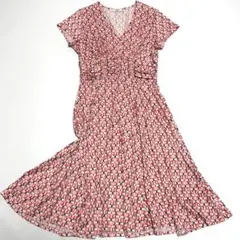 kay me【ストレッチシフォン】ハート　ロングマーメイドワンピース １５号 kay me【ストレッチシフォン】ハート ロングマーメイドワンピース 15