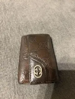 【値下げ】GUCCI ブラウン　キーケース