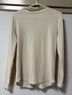 GLOBAL WORK アイボリー 長袖ニット トップス M