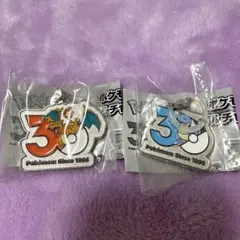 ポケモン30周年メタルチャームマスコット リザードン&カメックス