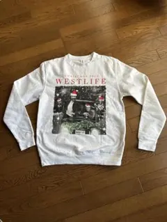 WEST LIFE ウエストライフ2023 クリスマス トレーナー裏起毛　M