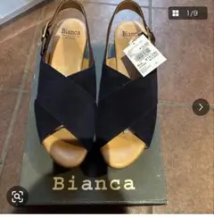 Bianca サンダル ネイビー 39