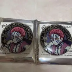 鬼滅の刃　AGF2025 猗窩座　レリーフメタル缶バッジ　トレーディング缶バッジ