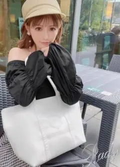 Rady フレームRady トートバッグ ホワイト