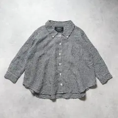 リネン100% 長袖黒