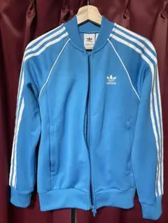 adidas 水色 ジャージ ジャケット SST