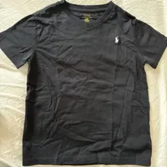 Polo Ralph Lauren 黒 Vネック Tシャツ 130