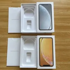 Apple iPhone XR 用の純正空箱 2個セット