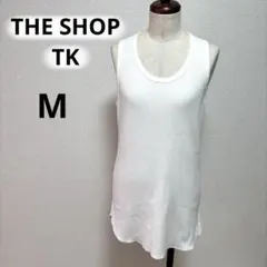 THE SHOP TK ワッフル ロングタンクトップ Mのサムネイル