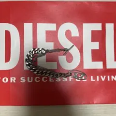 DIESEL シルバー チェーンブレスレットのサムネイル