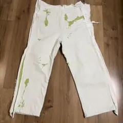 WHOVER STAR JEANS 緑 フレアパンツ drip SWAG - メルカリ