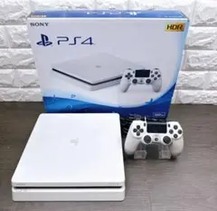 未使用に近い【PS4】プレステーション4 ホワイト 『完品』 即発送