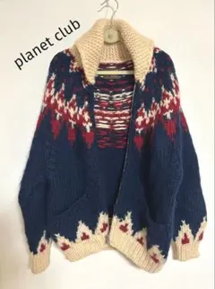 ウール100% ヴィンテージニット¨̮⃝¨̮⃝