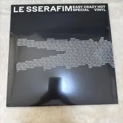アナログ盤 LE SSERAFIM Easy Crazy Hot 新品 ルセラ - メルカリ